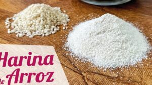 harina arroz